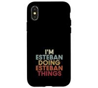 Carcasa para iPhone X/XS Esteban Name Esteban Personalized Name First Given
