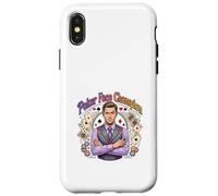 Carcasa para iPhone X/XS Estilo de Juego de Cartas de mentalidad de Jugador de póquer Seguro