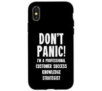 Carcasa para iPhone X/XS Estratega de Conocimiento de éxito del Cliente