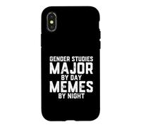 Carcasa para iPhone X/XS Estudios de género Día Mayor Memes Noche Feminista Mujeres Estudiantes