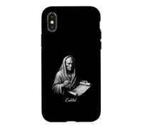 Carcasa para iPhone X/XS Euklid Pergamino matemático de geometría Griega Antigua