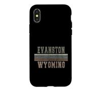 Carcasa para iPhone X/XS Evanston Wyoming Retro
