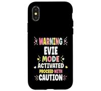 Carcasa para iPhone X/XS EVIE Personalized Women's Gift Custom EVIE