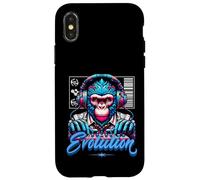 Carcasa para iPhone X/XS Evolution DJ Monkey Electronic Music Sound Engineer