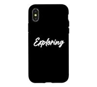 Carcasa para iPhone X/XS Explorando Las Relaciones Abiertas Cita De Isla del Amor