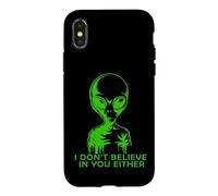 Carcasa para iPhone X/XS Extraterrestre Gracioso YO NO Creo EN TI Tampoco
