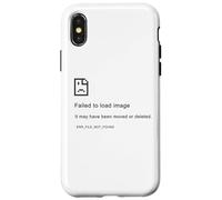 Carcasa para iPhone X/XS Failed to Load Image - Programmer Funny PC Error Graphic