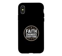 Carcasa para iPhone X/XS Faith Changes Everything