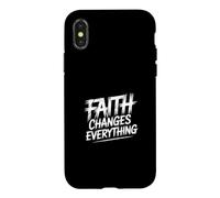 Carcasa para iPhone X/XS Faith Changes Everything