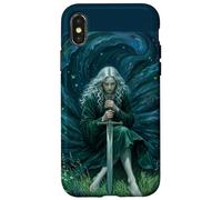 Carcasa para iPhone X/XS Fantasía Espada Maiden Gráfico Etéreo Arte Gótico