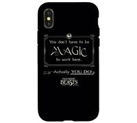 Carcasa para iPhone X/XS Fantastic Beasts and Where to Find Them Magic To Work Here