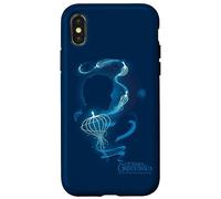 Carcasa para iPhone X/XS Fantastic Beasts: The Crimes of Grindelwald Newt Silhouette
