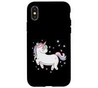Carcasa para iPhone X/XS Fantasy Horse Unicorn está Enamorado