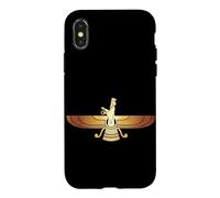 Carcasa para iPhone X/XS Faravahar Símbolo de nacionalismo iraní Zoroastrismo