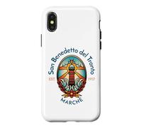 Carcasa para iPhone X/XS Faro de San Benedetto del Tronto Marcas Italia