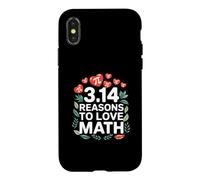 Carcasa para iPhone X/XS Feliz día Pi Profesor matemáticas irracional Pi símbolo