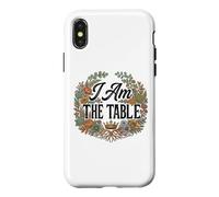 Carcasa para iPhone X/XS Feminist Decenter Men Womens Right Girl Power I Am The Table