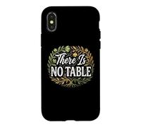 Carcasa para iPhone X/XS Feminist Decenter Men Womens Right Girls There Is No Table