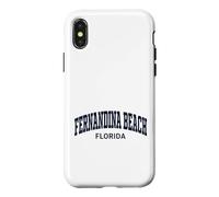Carcasa para iPhone X/XS Fernandina Beach Florida Vintage
