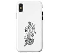 Carcasa para iPhone X/XS Festival de música de Guitarra Rock Estilo Banda Vintage