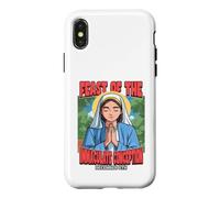 Carcasa para iPhone X/XS Fiesta de la Inmaculada Concepción 8 de diciembre Honra a María