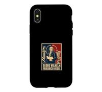 Carcasa para iPhone X/XS Filosofía dialéctica Georg Wilhelm Friedrich Hegel