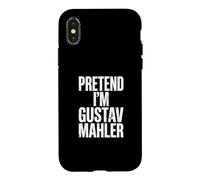 Carcasa para iPhone X/XS Fingir Que Soy Gustav Mahler