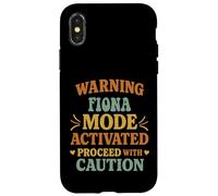 Carcasa para iPhone X/XS Fiona Personalized Women's Gift Custom Fiona