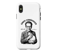 Carcasa para iPhone X/XS Física cuántica Erwin Schrodinger Cat Equation Science