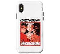 Carcasa para iPhone X/XS Flash Gordon & Dale Amor San Valentín Retro