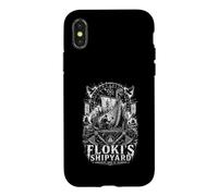 Carcasa para iPhone X/XS Flokis Shipyard Longships Nacido De La Locura
