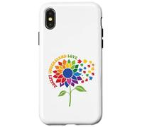 Carcasa para iPhone X/XS Flor de Conciencia sobre el Autismo - Aceptar Entender Amor Autismo Mamá