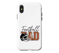 Carcasa para iPhone X/XS Football Dad Casco Game Day Sports Supporter