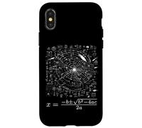 Carcasa para iPhone X/XS Fórmula cuadrática para los Amantes de Las matemáticas de Clase de matemáticas