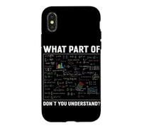 Carcasa para iPhone X/XS Fórmula de Problemas de álgebra para Profesores de matemáticas
