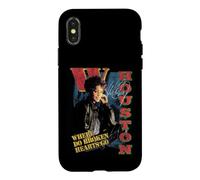 Carcasa para iPhone X/XS Foto de Whitney Houston Donde los Corazones Rotos Van angustiados