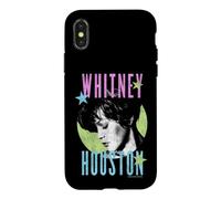 Carcasa para iPhone X/XS Fotos de Whitney Houston Circle