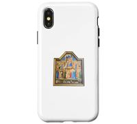 Carcasa para iPhone X/XS Fra Angelico Coronación Renacimiento Temprano Coronado En El Cielo