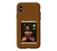 Carcasa para iPhone X/XS Francisco 1er Rey de Francia con la Creciente Historia del Humor