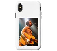 Carcasa para iPhone X/XS Frank Turner de Million Dead Folk Rock por Andy Willsher