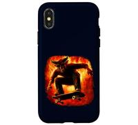 Carcasa para iPhone X/XS Freestyle Diablo Fuego