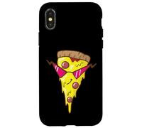 Carcasa para iPhone X/XS Fresco Pedazo de Pizza Fast Food Stone Oven