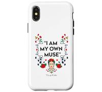 Carcasa para iPhone X/XS Frida Kahlo Art I Am my Own Muse Cita Feminismo PAPL1674