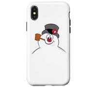 Carcasa para iPhone X/XS Frosty The Snowman Frosty Face
