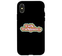 Carcasa para iPhone X/XS Fuck Parkinson Apoyo de concientización sobre la Enfermedad neurodegenerativa