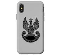 Carcasa para iPhone X/XS Fuerzas TERRESTRES POLACAS EJÉRCITO Polonia Fuerzas Armadas ÁGUILA Militar