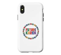 Carcasa para iPhone X/XS Fun Future Karen Sister Aunt Joke Meme