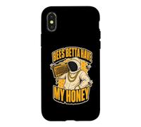 Carcasa para iPhone X/XS Funny Bees Betta Have My Honey Apicultor Juego de Palabras de Apicultura