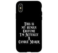 Carcasa para iPhone X/XS Funny Candle Maker Gift Kit Tools Candle Making Gear