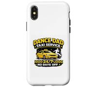 Carcasa para iPhone X/XS Funny Dance Dads Servicio de Taxi Dance Dads Humor Dance Parent
